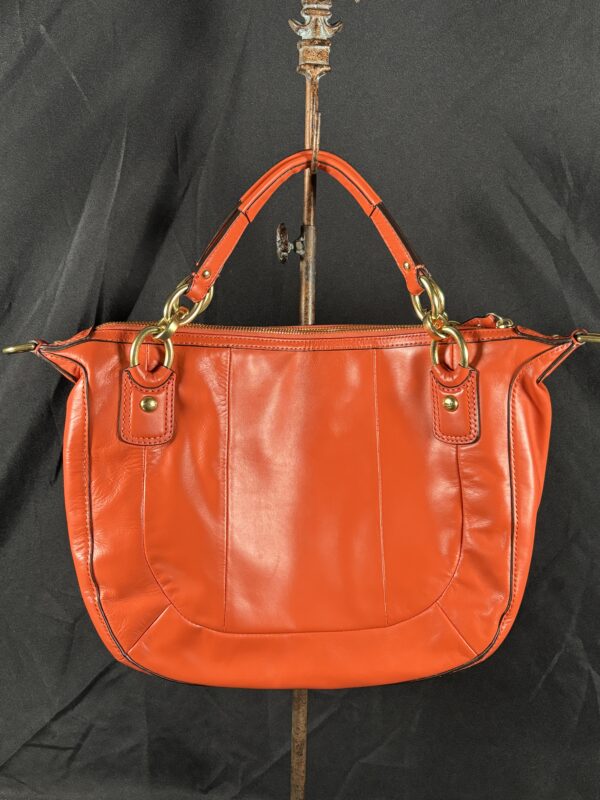 Item#8 (Coach Purse - Orange) - Image 8