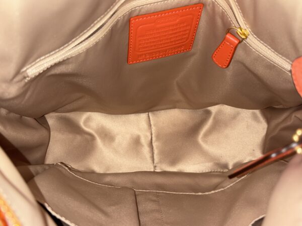 Item#8 (Coach Purse - Orange) - Image 10