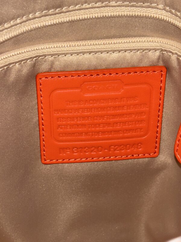 Item#8 (Coach Purse - Orange) - Image 14
