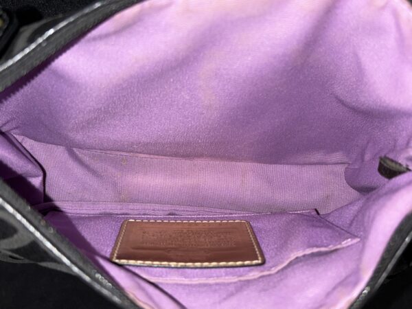 Item#9 (Coach Purse - Black) - Image 6
