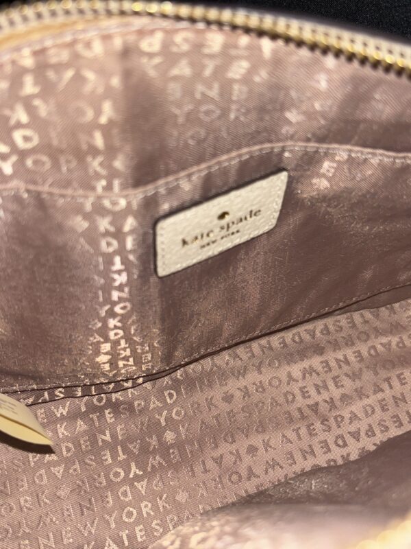 Item#11 (Kate Spade Purse - Cream) - Image 9