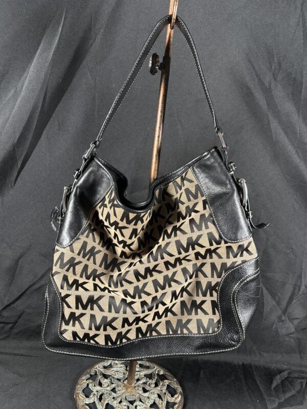 Item#12 (Michael Kors Purse - Black) - Image 4