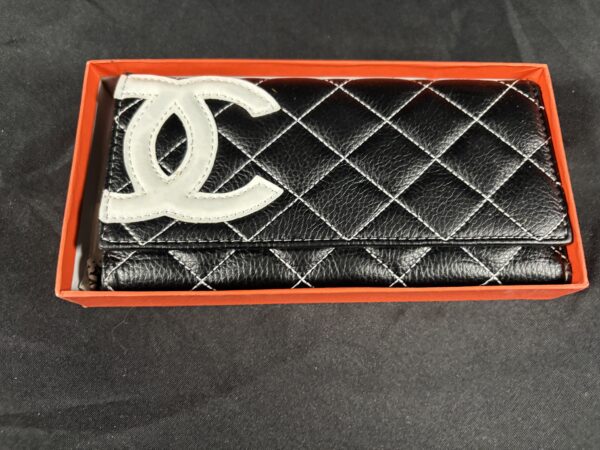 Item #18 (Chanel Paris Wallet - Black)