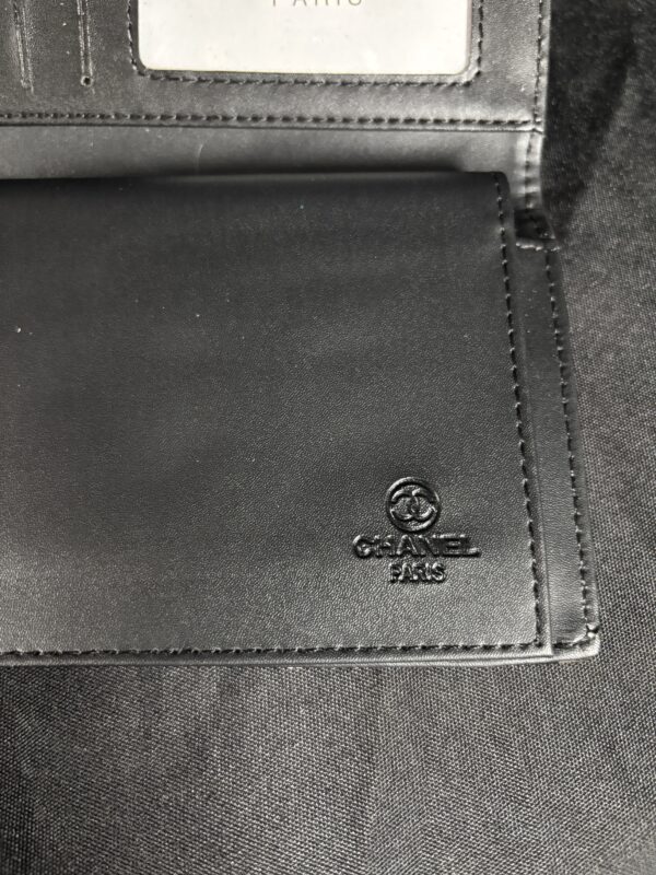Item #18 (Chanel Paris Wallet - Black) - Image 6