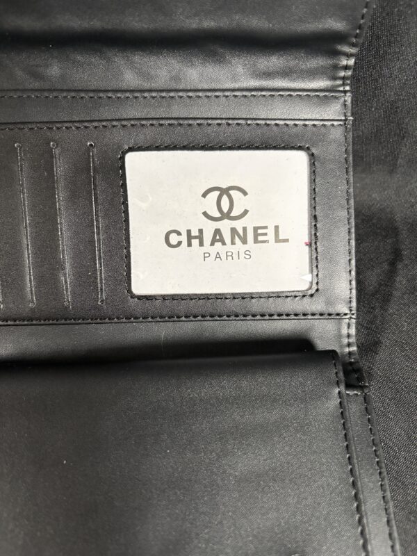 Item #18 (Chanel Paris Wallet - Black) - Image 7