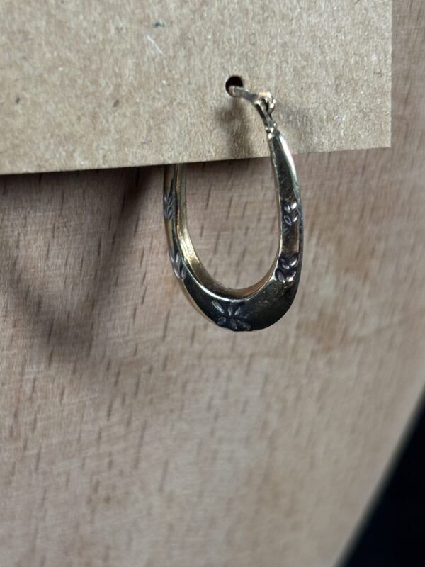 Item#2 (10k Hoop Earrings) - Image 2