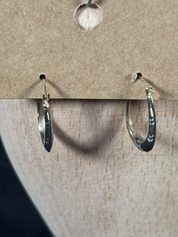 Item#2 (10k Hoop Earrings) - Image 4