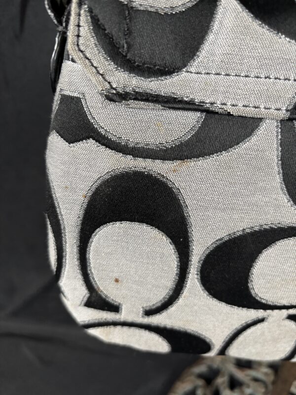 Item#8 (Coach Purse - Gray) - Image 4