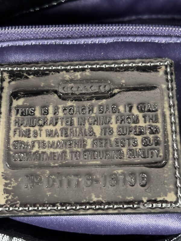 Item#8 (Coach Purse - Gray) - Image 15