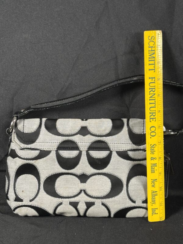 Item#8 (Coach Purse - Gray) - Image 16