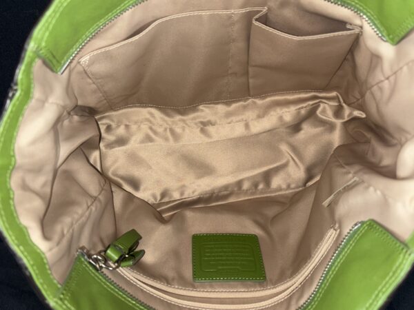 Item#9 (Coach Purse - Green) - Image 6