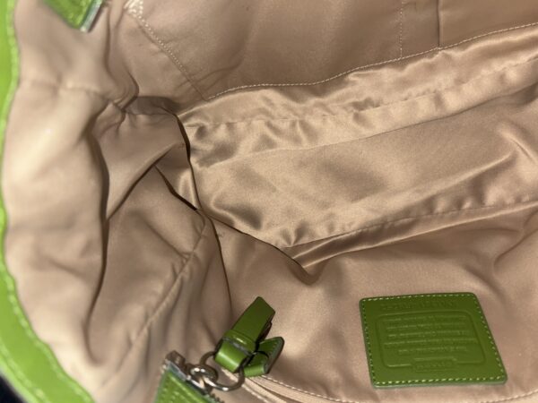 Item#9 (Coach Purse - Green) - Image 8