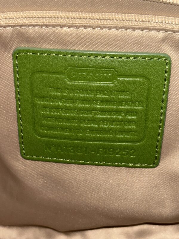 Item#9 (Coach Purse - Green) - Image 14