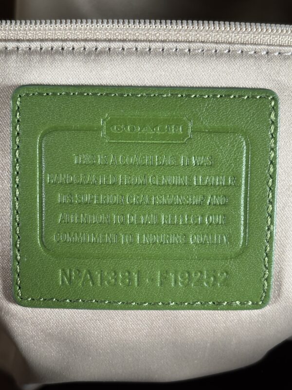 Item#9 (Coach Purse - Green) - Image 15
