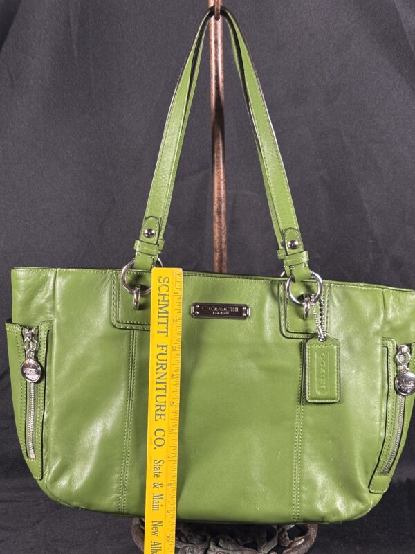 Item#9 (Coach Purse - Green) - Image 16