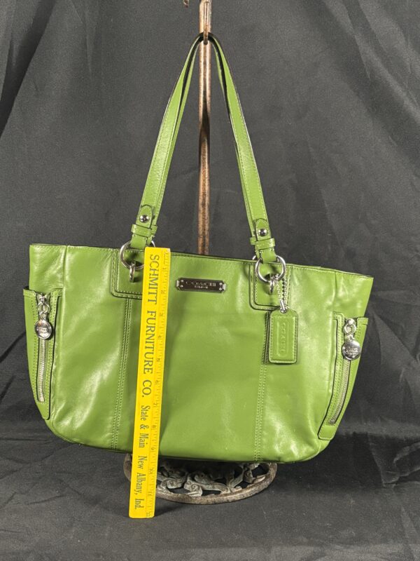 Item#9 (Coach Purse - Green) - Image 17