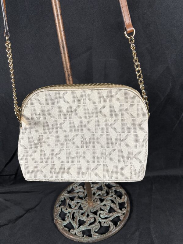 Item#12 (Michael Kors Purse - Cream) - Image 3