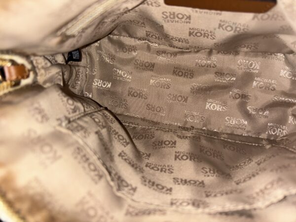 Item#12 (Michael Kors Purse - Cream) - Image 7