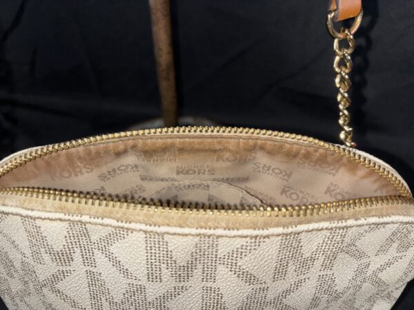 Item#12 (Michael Kors Purse - Cream) - Image 14