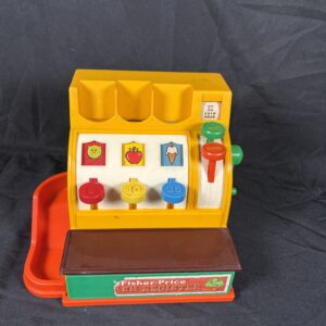 Item #17(Vintage Fisher Price Cash Register)