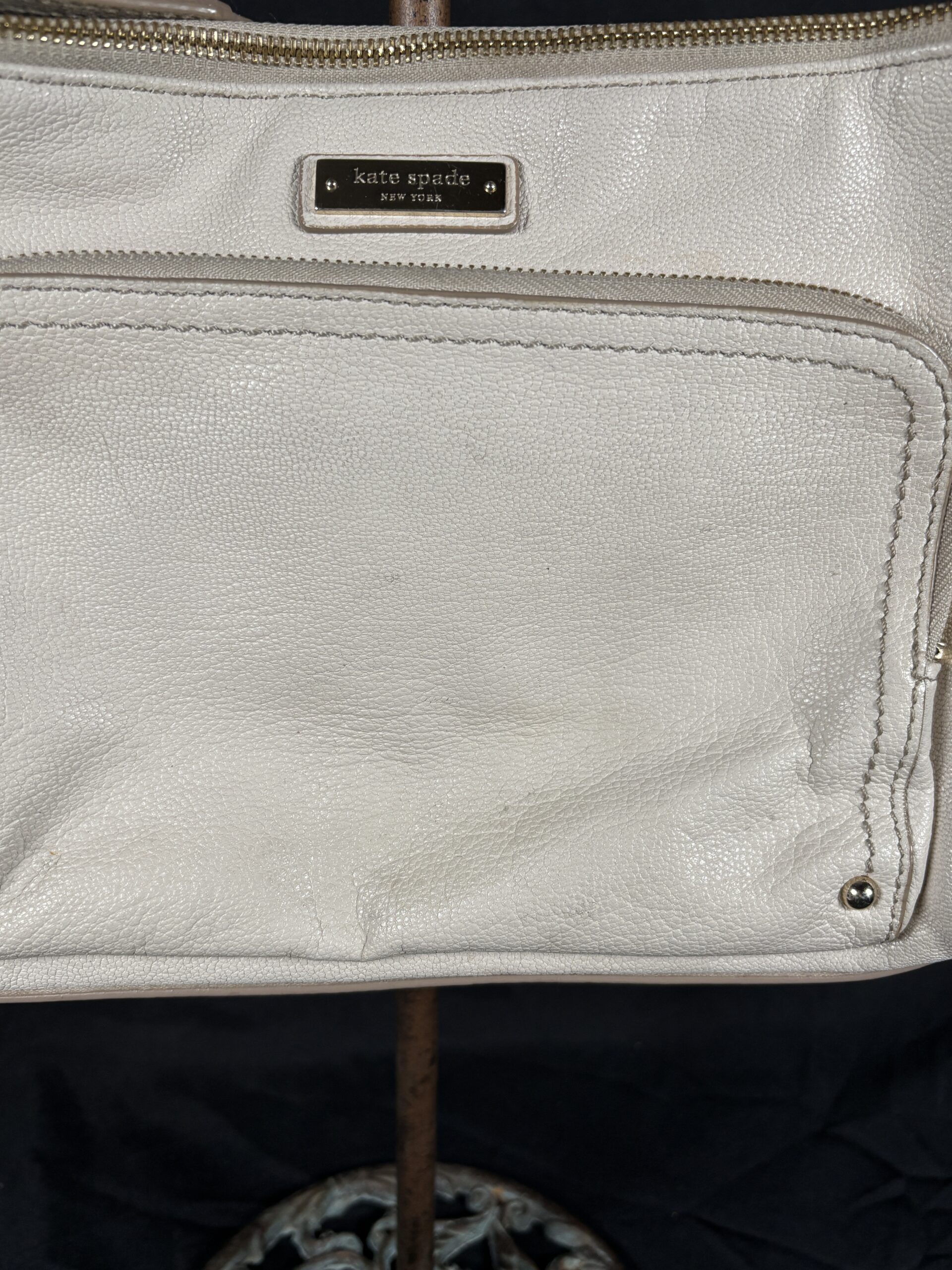 Item#10 (Kate Spade Purse - Cream) - Image 2
