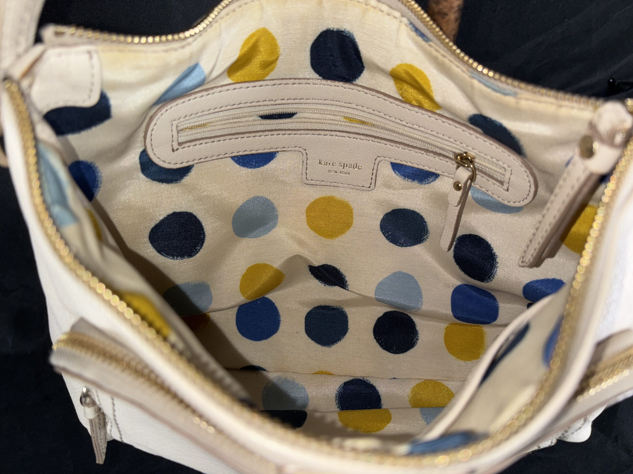 Item#10 (Kate Spade Purse - Cream) - Image 12