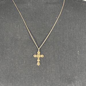 Item #4(Chain & Gold Pendant)