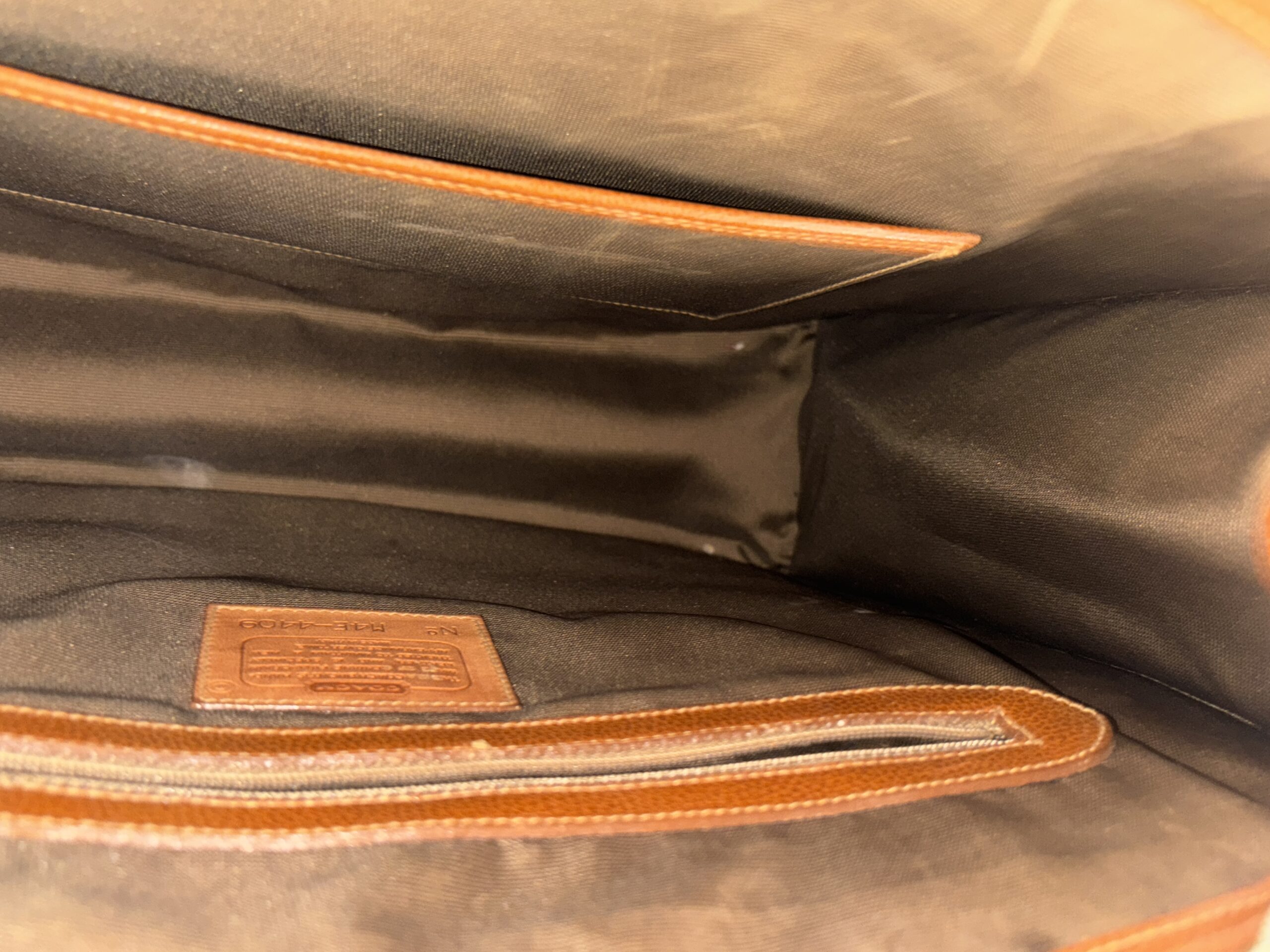 Item #10(Coach Purse - Brown) - Image 9