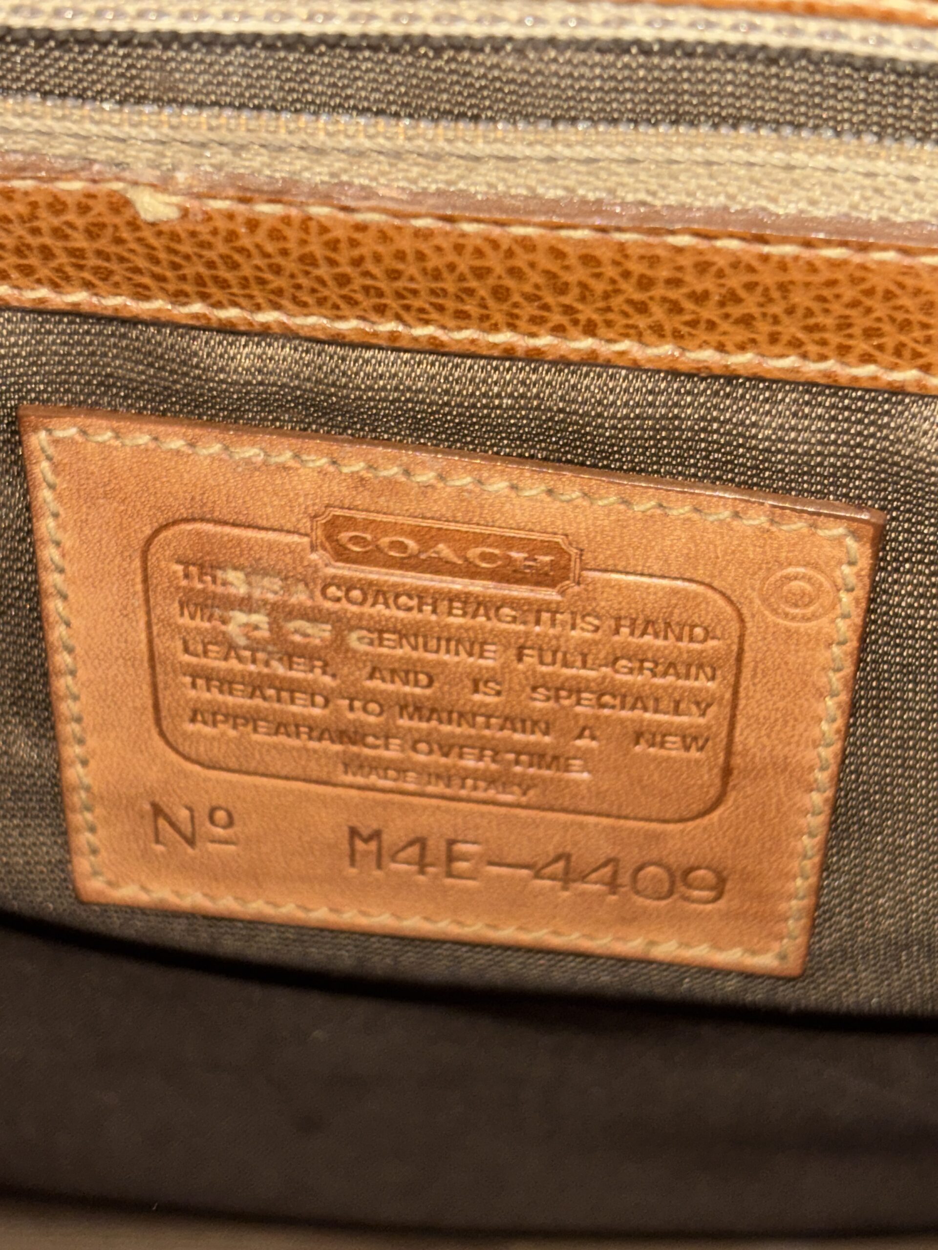 Item #10(Coach Purse - Brown) - Image 13