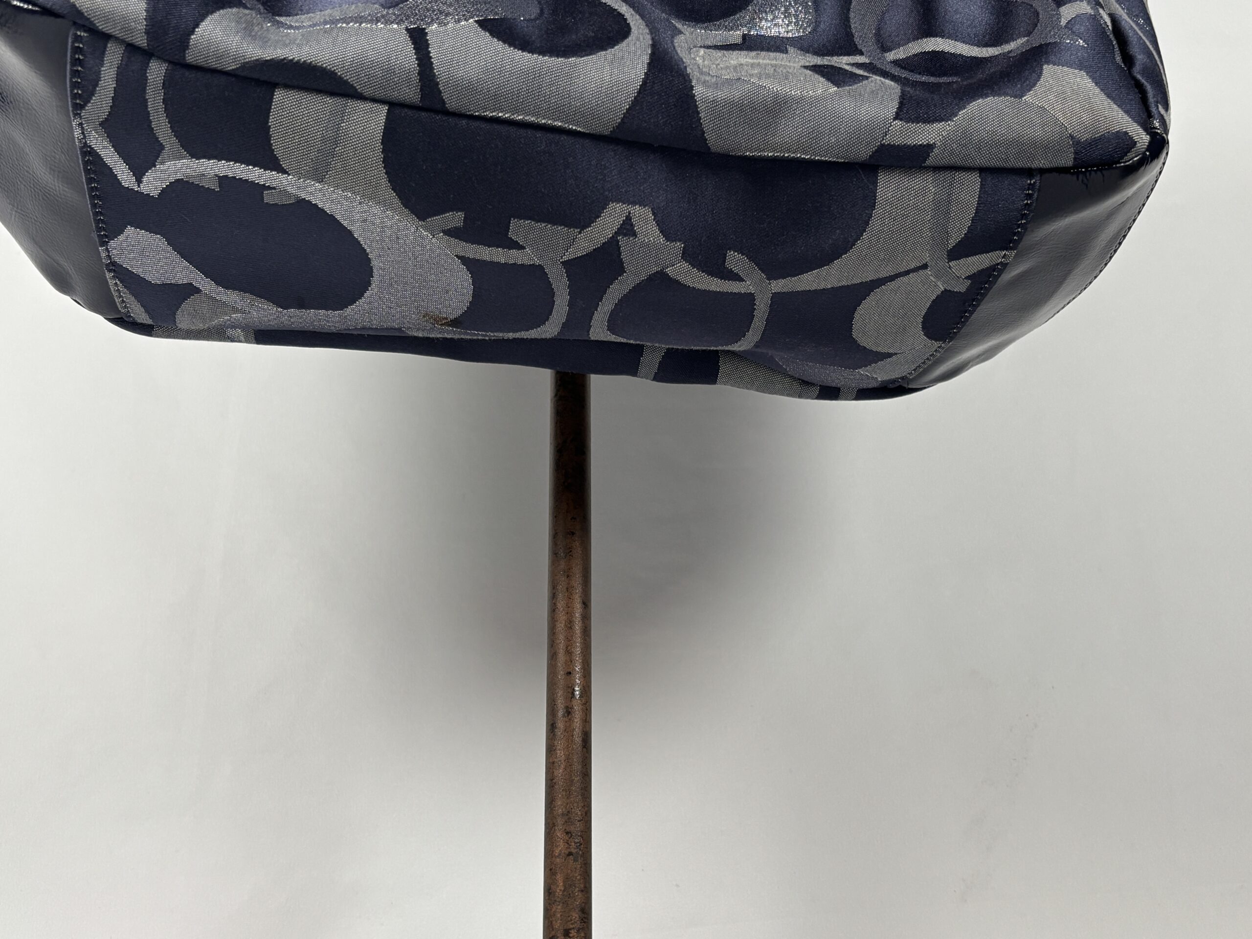 Coach Purse - Dark Blue (Item#9) - Image 5